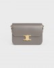 CELINE Classique Triomphe Bag in shiny calfskin 187363BF4.10BL