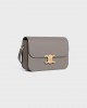 CELINE Classique Triomphe Bag in shiny calfskin 187363BF4.10BL