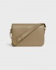 CELINE Classique Triomphe Bag in shiny calfskin 187363BF4.18BS