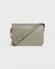 CELINE Classique Triomphe Bag in shiny calfskin 187363BF4.31GC