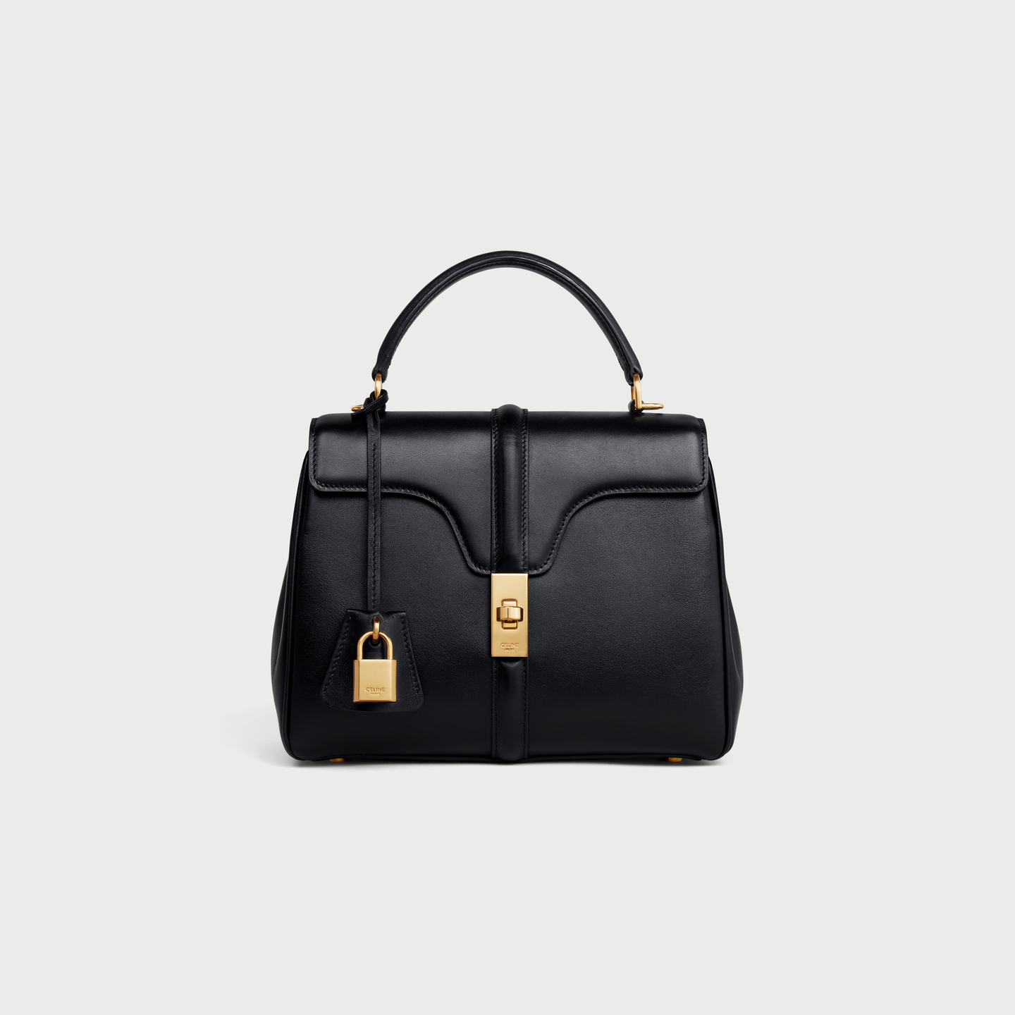 CELINE Small 16 Bag in satinated calfskin 188003BEY.38NO