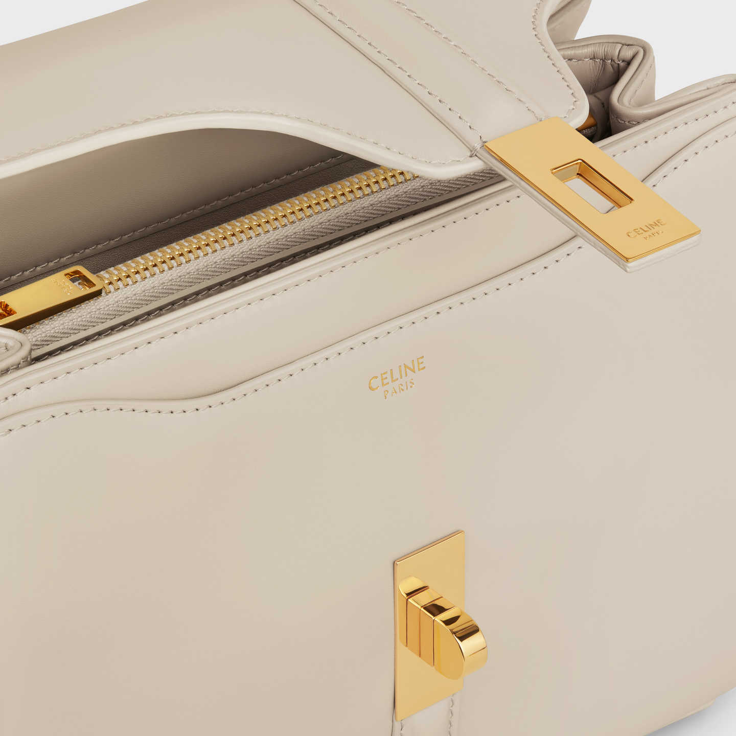 CELINE Small 16 Bag in satinated calfskin 188003BEY.02LS