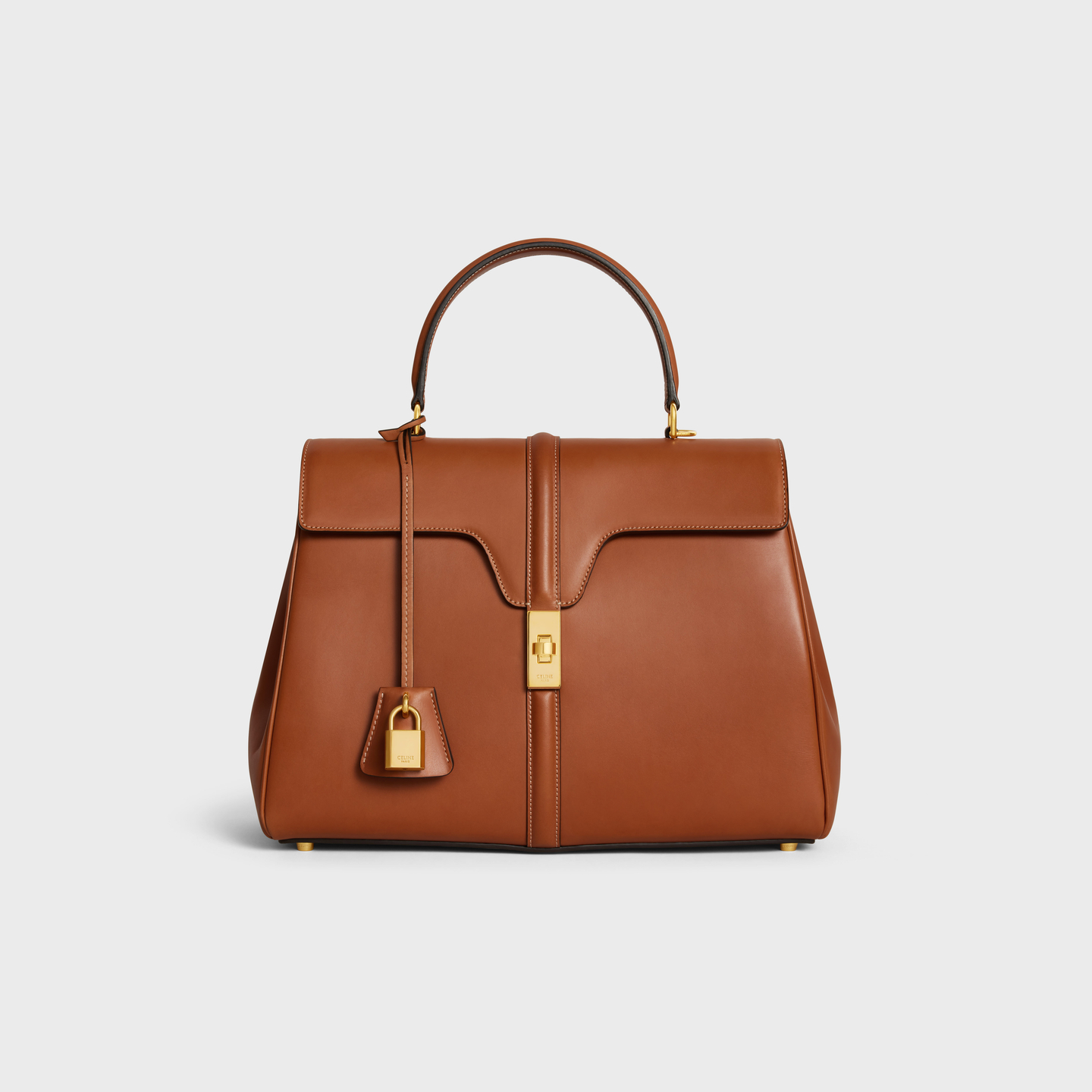 CELINE Classique 16 Bag in natural calfskin 187373BF9.03TN