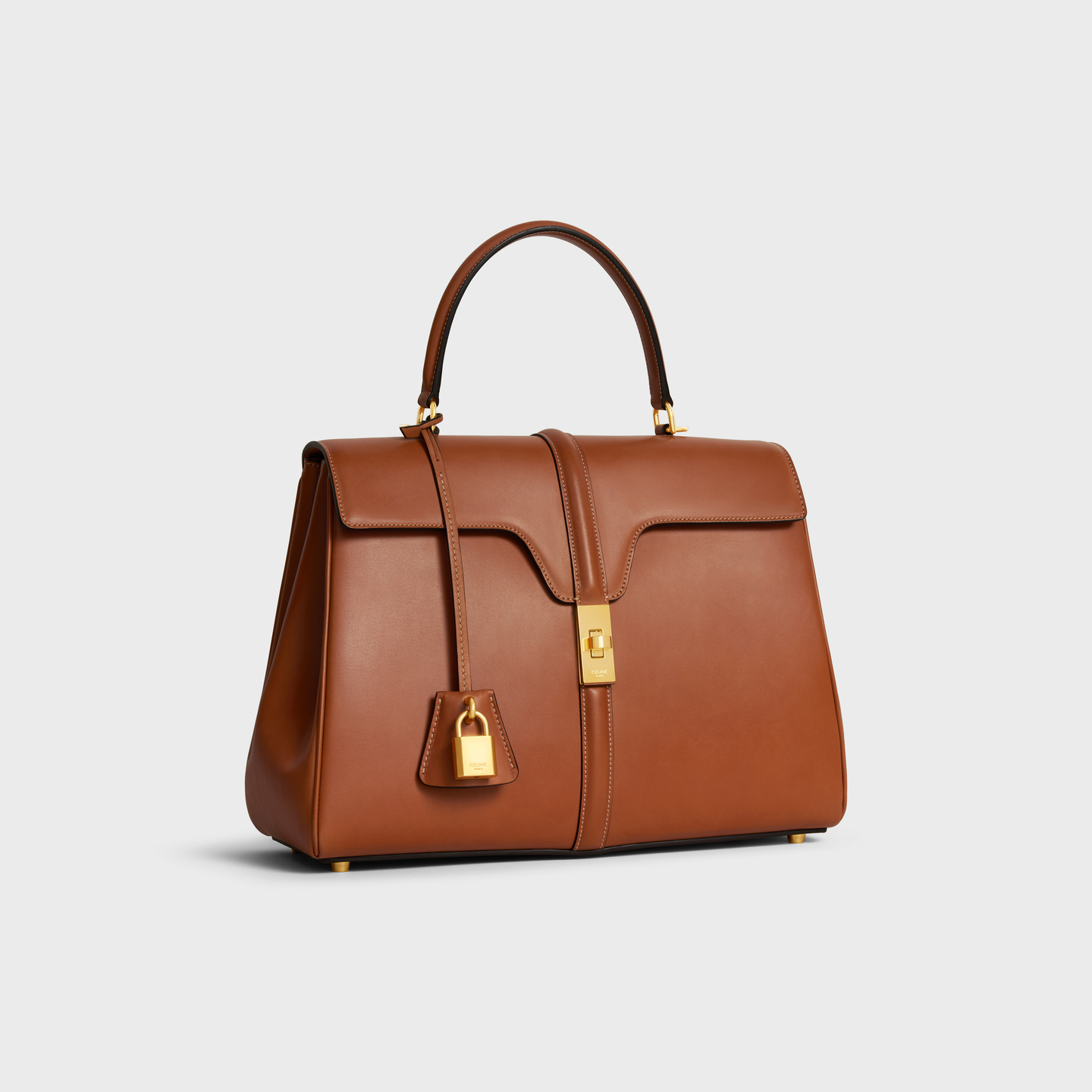 CELINE Classique 16 Bag in natural calfskin 187373BF9.03TN