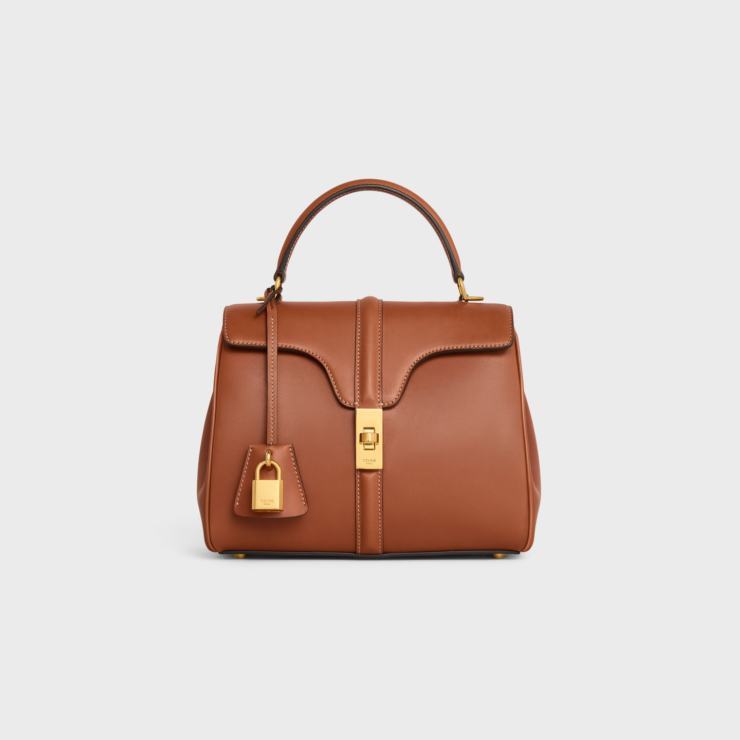 CELINE Small 16 Bag in natural calfskin 188003BF9.03TN