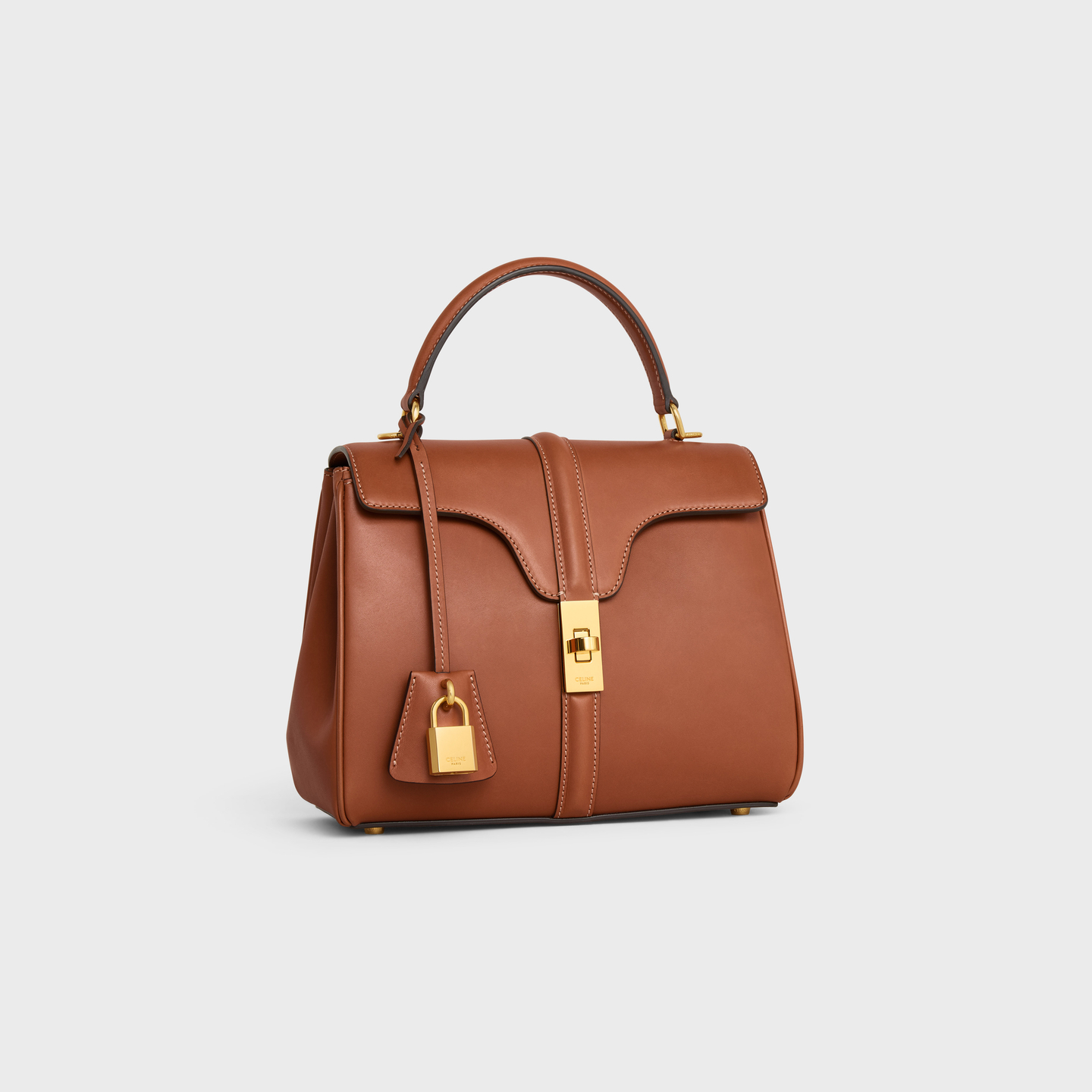 CELINE Small 16 Bag in natural calfskin 188003BF9.03TN