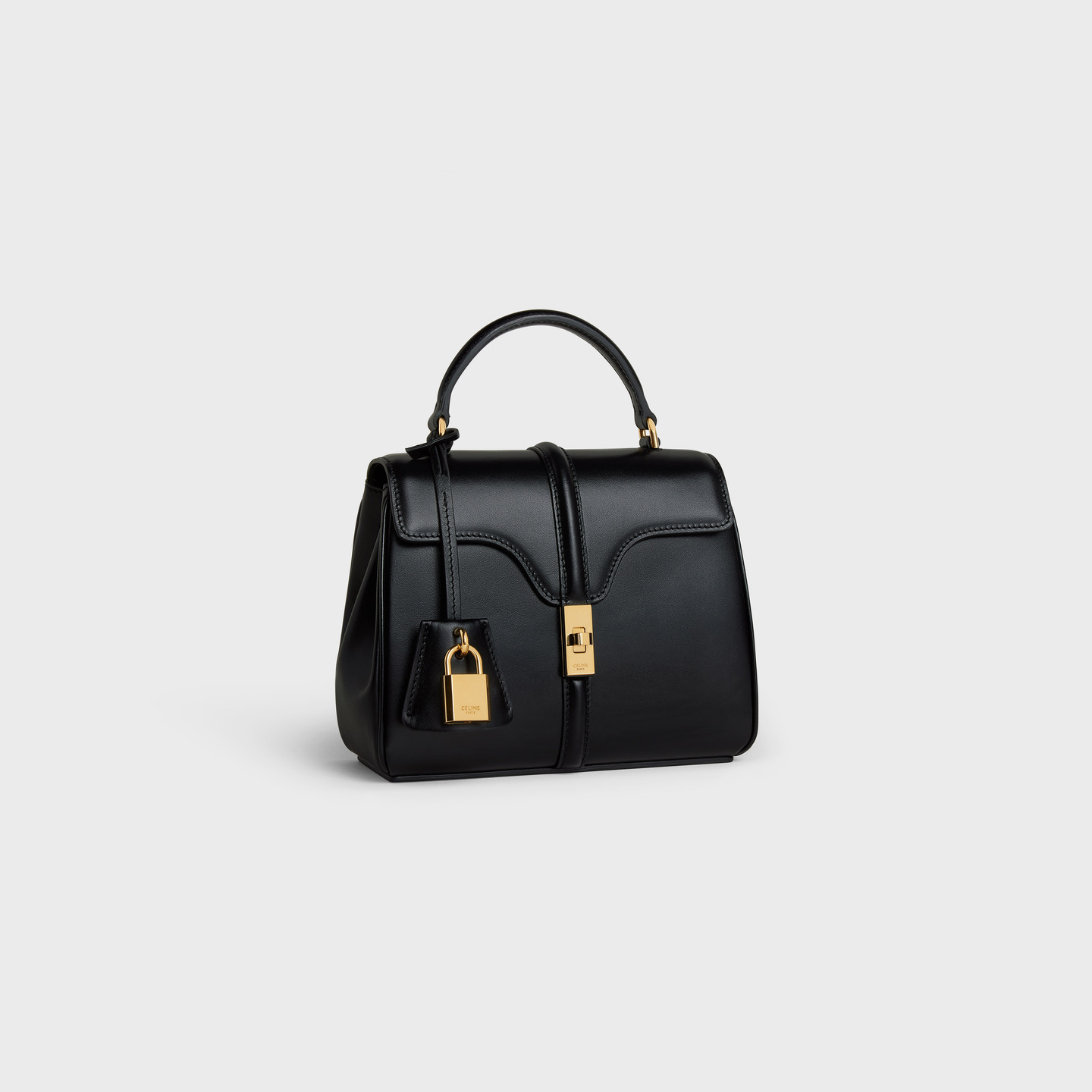 CELINE MINI 16 in satinated calfskin 197983BEY.38NO