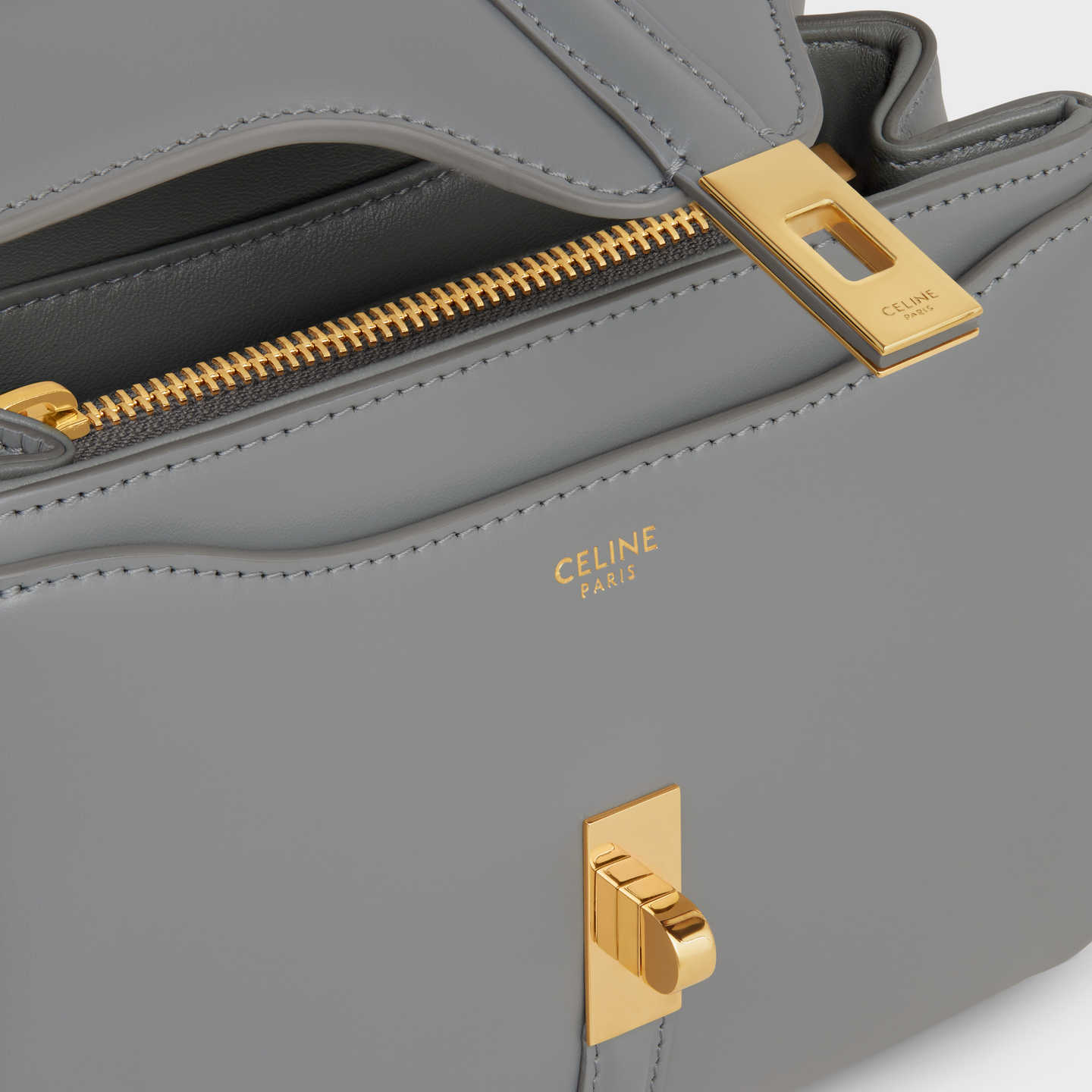 CELINE MINI 16 in satinated calfskin 197983BEY.08ZC