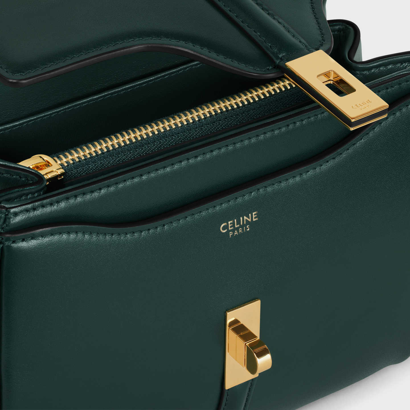 CELINE MINI 16 in satinated calfskin 197983BEY.31AN