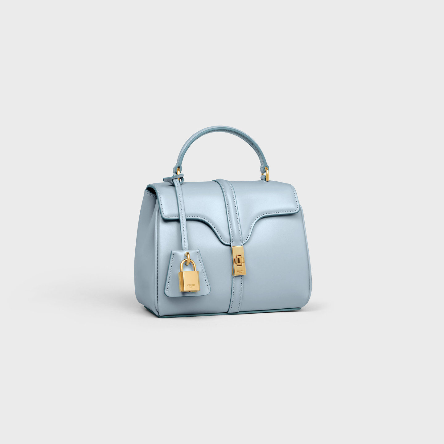 CELINE MINI 16 in satinated calfskin 197983BEY.07PB