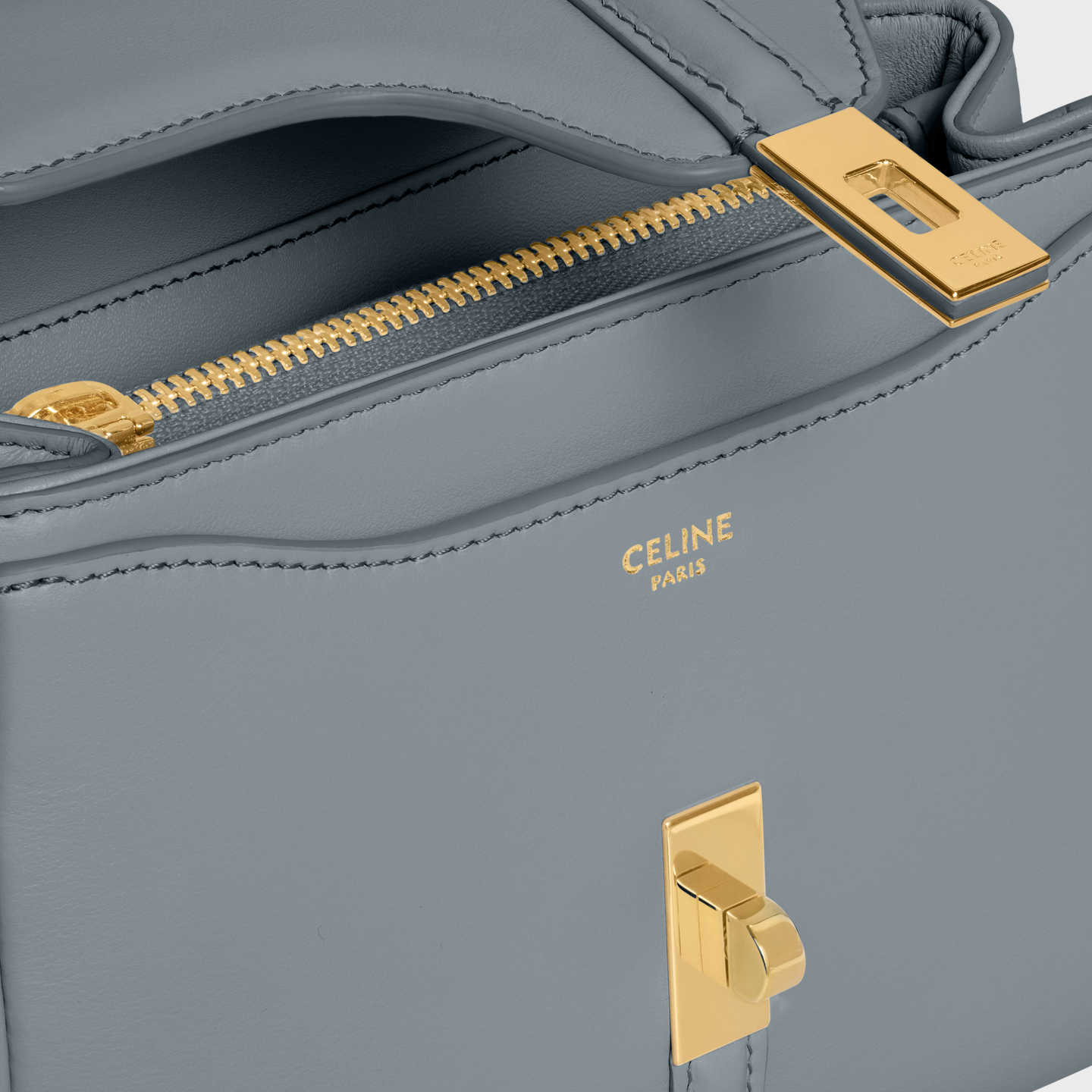 CELINE MINI 16 in satinated calfskin 197983BEY.07LG