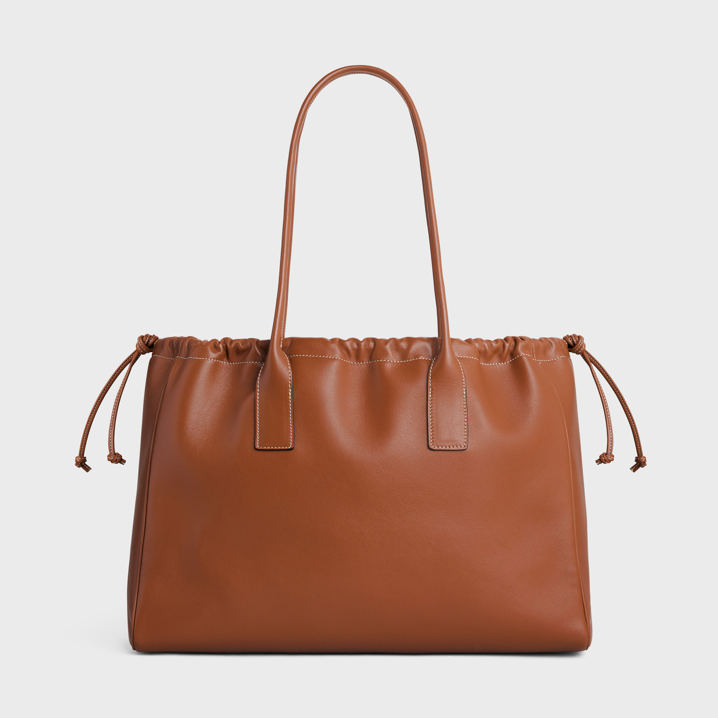 CELINE cabas drawstring cuir triomphe in Smooth Calfskin 199973DU3.04LU