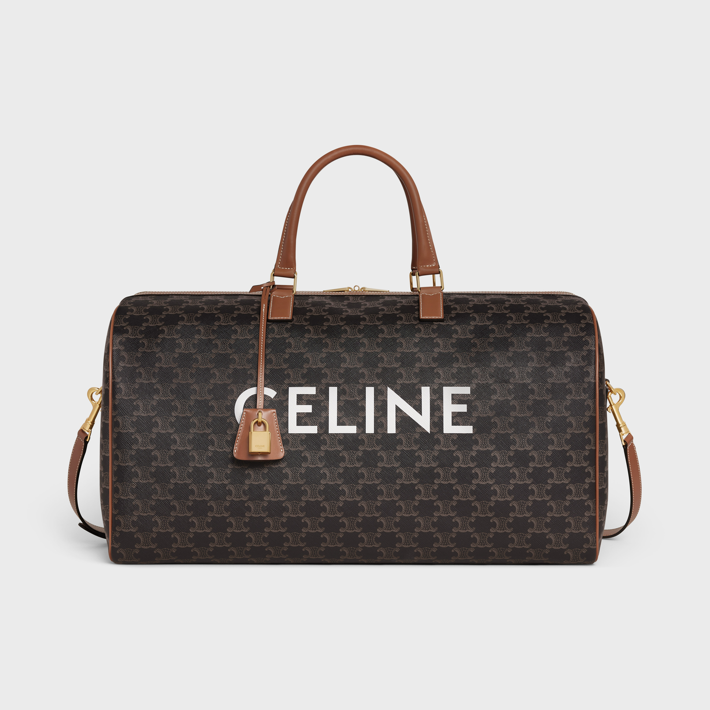 CELINE Large Voyage bag in Triomphe Canvas with Celine Print 191472CYX.04LU