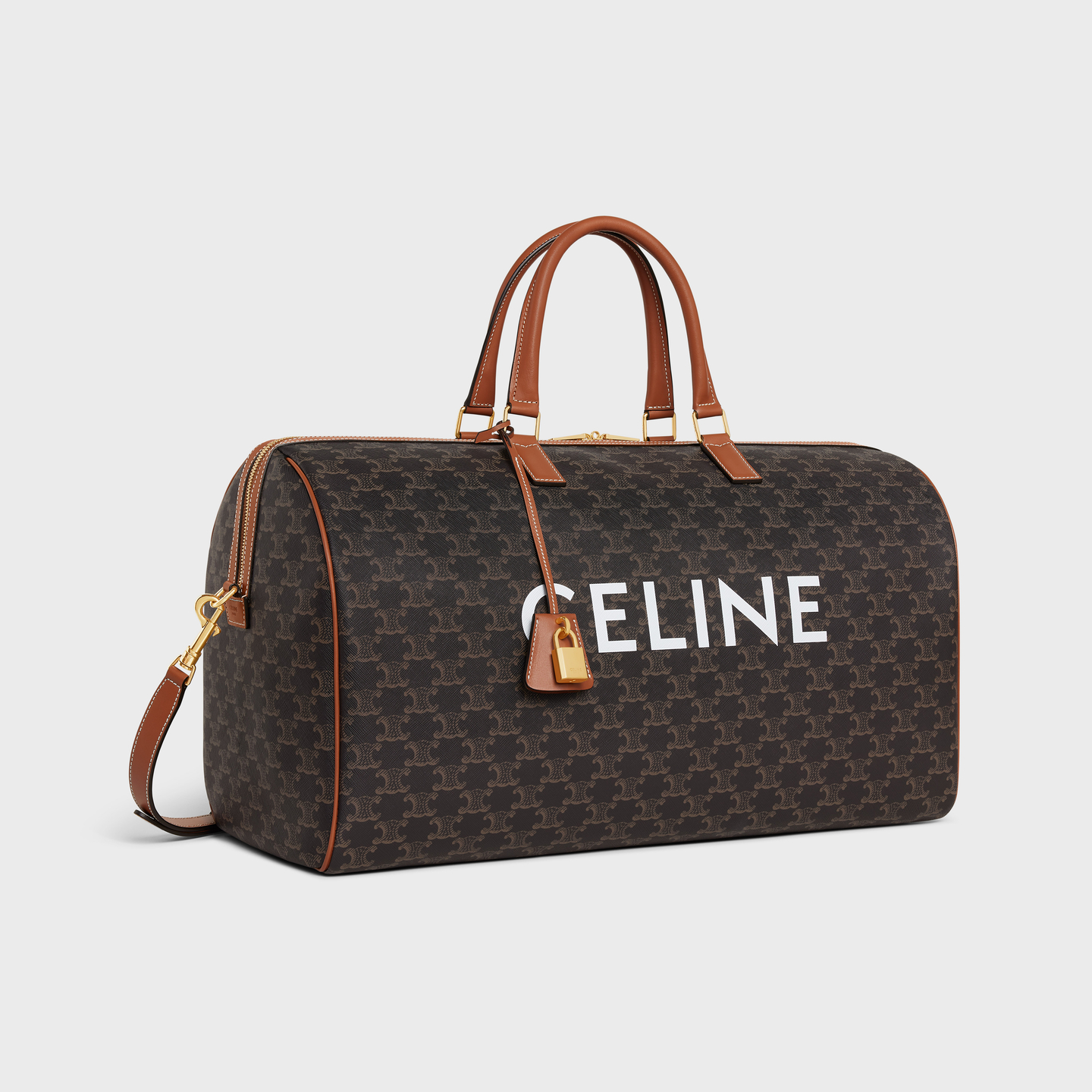 CELINE Large Voyage bag in Triomphe Canvas with Celine Print 191472CYX.04LU