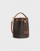 CELINE CLARA BAG in TRIOMPHE CANVAS AND CALFSKIN 116882FQM.04LU