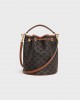 CELINE CLARA BAG in TRIOMPHE CANVAS AND CALFSKIN 116882FQM.04LU