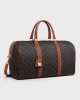 CELINE Medium Travel Bag in Triomphe Canvas and calfskin 190662CAS.04LU