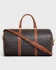 CELINE Medium Travel Bag in Triomphe Canvas and calfskin 190662CAS.04LU