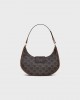 CELINE MEDIUM AVA TRIOMPHE BAG in Triomphe Canvas and calfskin 114492BZJ.04LU