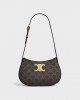 CELINE MEDIUM TILLY BAG in Triomphe canvas and calfskin 115702CUZ.04LU