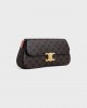 CELINE MEDIUM CELINE LOLA BAG in Triomphe Canvas and Calfskin 115532FN1.04LU