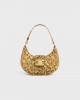 CELINE MEDIUM AVA TRIOMPHE BAG in Triomphe Canvas with leopard print 114492FQ4.19LE