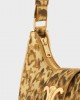 CELINE MEDIUM AVA TRIOMPHE BAG in Triomphe Canvas with leopard print 114492FQ4.19LE