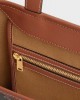 CELINE SMALL CABAS in Triomphe Canvas and calfskin 115082CAS.04LU