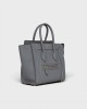 CELINE Micro Luggage handbag in baby drummed calfskin 189793AQL.10KL