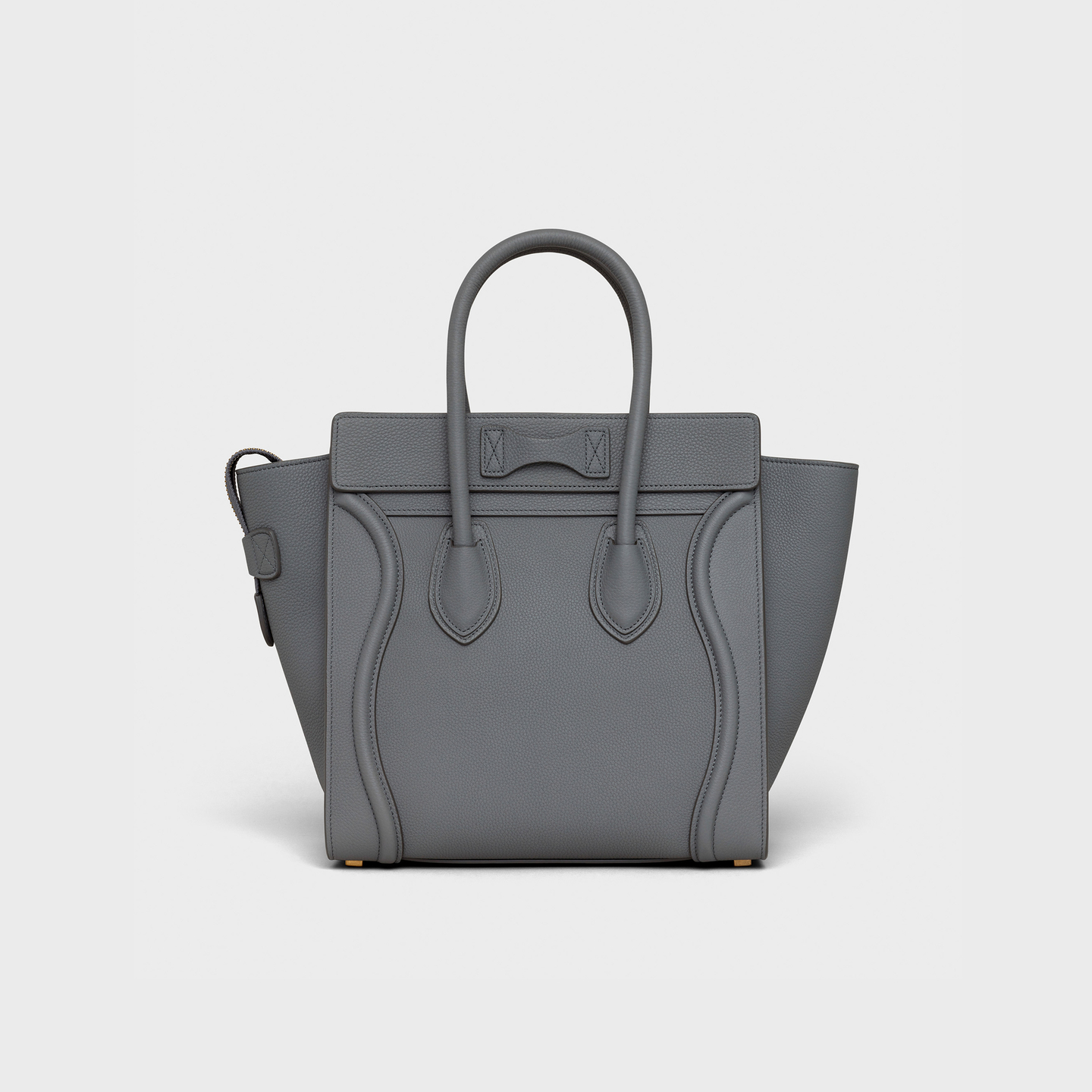 CELINE Micro Luggage handbag in baby drummed calfskin 189793AQL.10KL