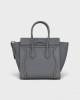 CELINE Micro Luggage handbag in baby drummed calfskin 189793AQL.10KL