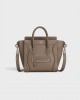 CELINE Nano Luggage bag in drummed calfskin 189243DRU.09SO