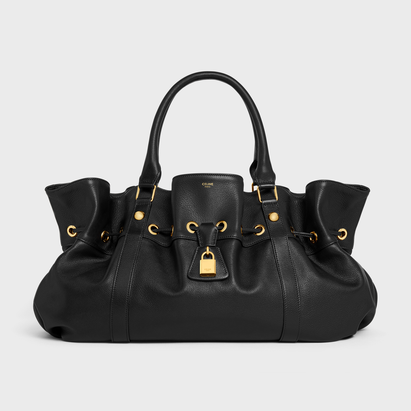 CELINE MEDIUM CELINE ABBEY BAG in SUPPLE CALFSKIN 114393FC5.38NO