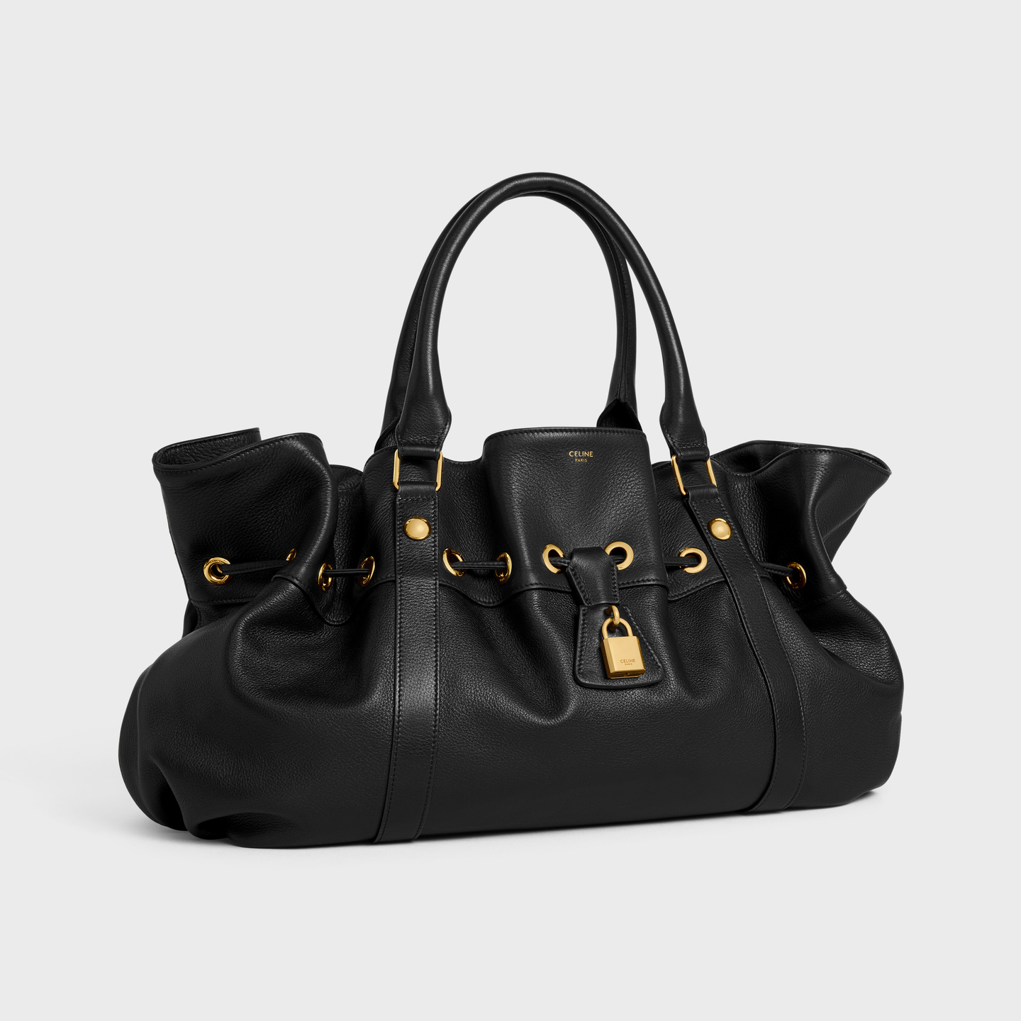 CELINE MEDIUM CELINE ABBEY BAG in SUPPLE CALFSKIN 114393FC5.38NO