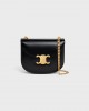 CELINE CHAIN BESACE CLEA in shiny calfskin 110973BF4.38NO