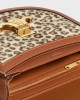 CELINE BESACE CLEA in PONY CALFSKIN WITH LEOPARD PRINT 110963FL2.19LE