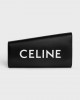 CELINE ASYMETRIC CLUTCH in SHINY CALFSKIN WITH CELINE PRINT 110763EPT.38NO