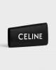 CELINE ASYMETRIC CLUTCH in SHINY CALFSKIN WITH CELINE PRINT 110763EPT.38NO