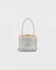 CELINE CELINE LANA MINAUDIERE in SUEDE CALFSKIN WITH STRASS 197243FF9.36AG