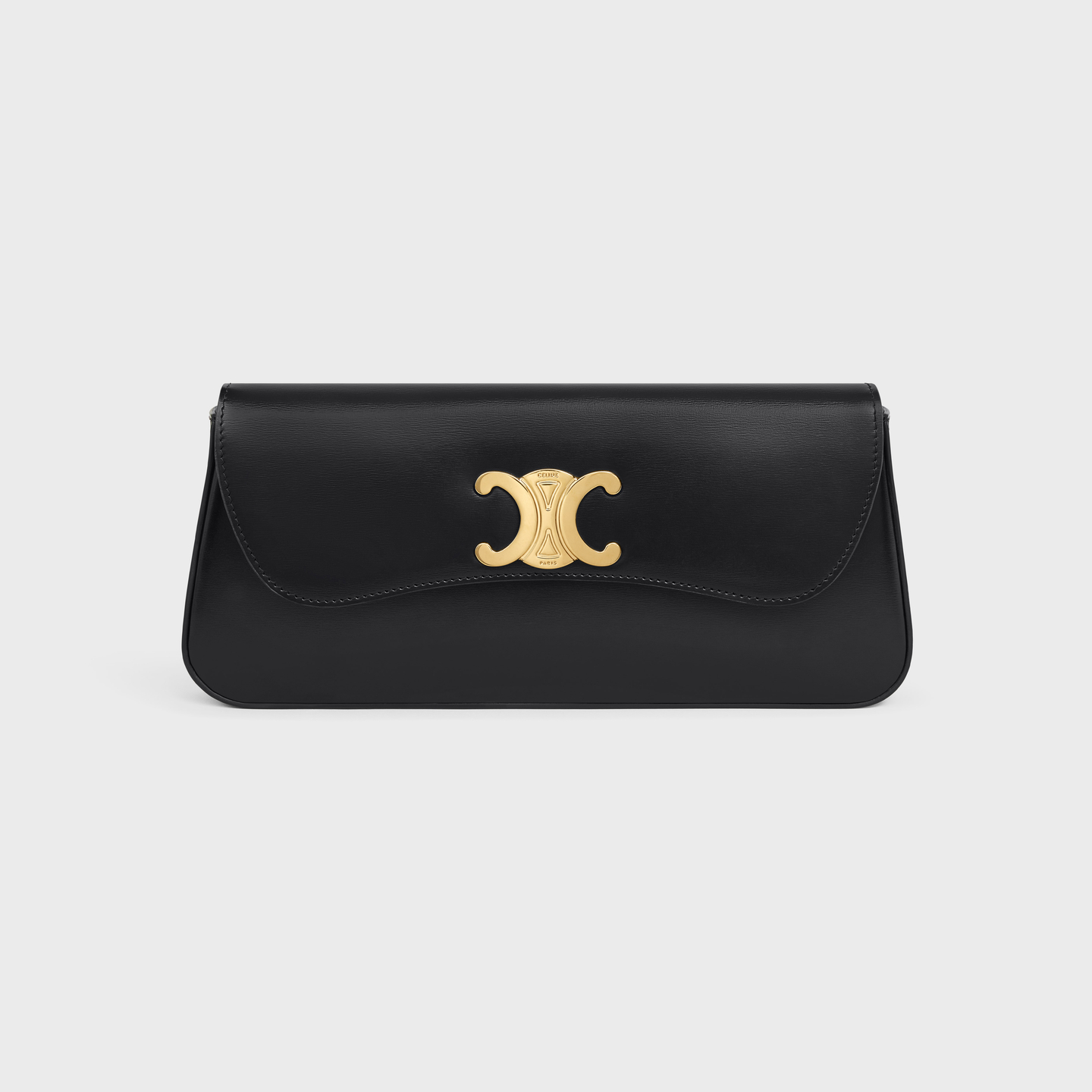 CELINE LOLA CLUTCH in shiny calfskin 115663EFE.38NO