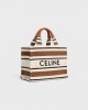 CELINE small cabas thais in striped textile with celine JACQUARD 199162FO2.14ML