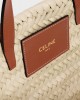 CELINE TEEN CELINE CLASSIC PANIER in Palm leaves and Calfskin 113832EFA.04LU