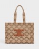 CELINE Large Cabas Thais in textile with triomphe 196762FLQ.02CM