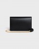 CELINE WALLET ON CHAIN MARGO in Shiny calfskin 10L033DPV.38NO