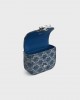 CELINE MINI CHAIN CLAUDE in DENIM WITH TRIOMPHE ALLOVER 10L842FIN.05DS