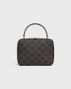 CELINE VANITY BOX in TRIOMPHE CANVAS AND CALFSKIN 10M022FIF.04LU