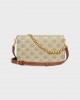 CELINE MULTIPOCHETTE in TRIOMPHE CANVAS AND CALFSKIN 10L972FI6.02GR