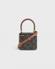 CELINE MINI VANITY CASE in Triomphe Canvas and Calfskin 10J762CZ1.04LU