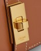 CELINE SMALL 16 WALLET ON CHAIN in Shiny Calfskin 10G453CQ7.04LU