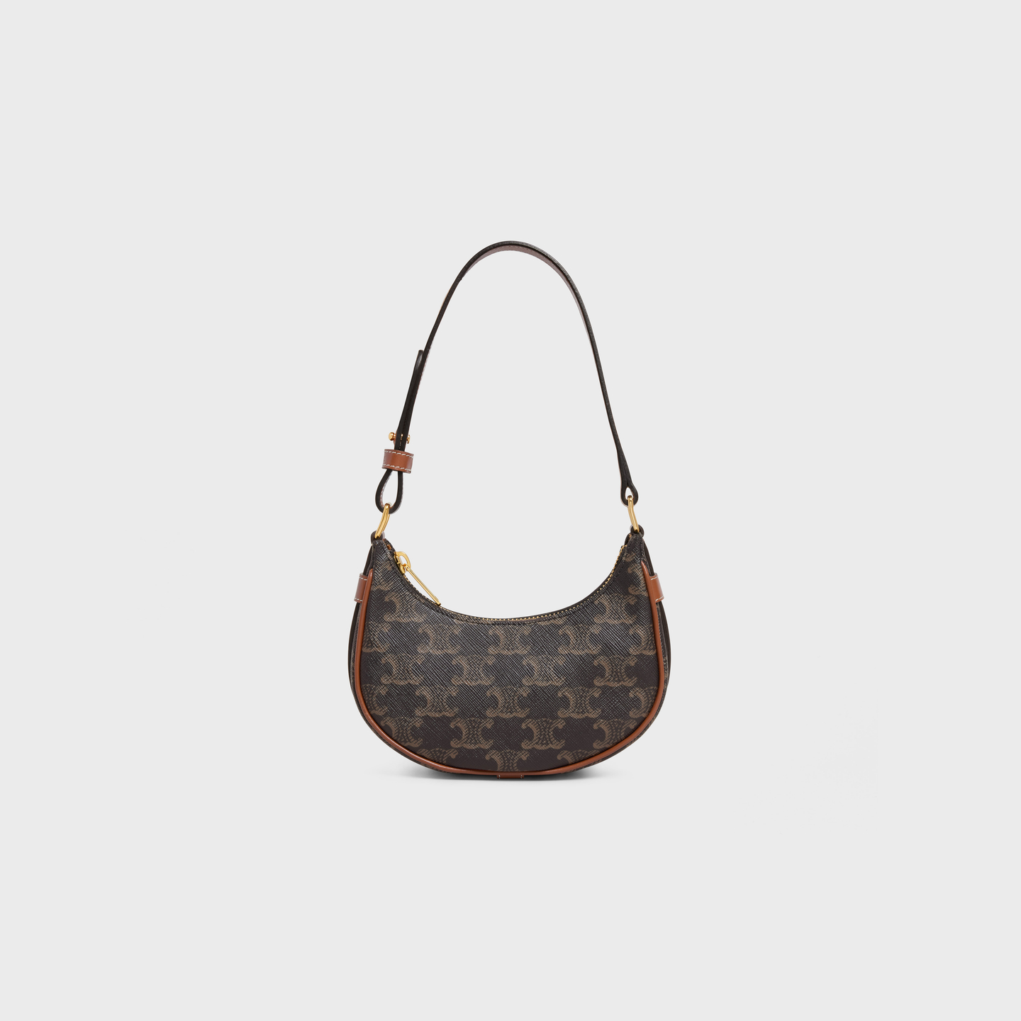 CELINE MINI AVA in Triomphe canvas and calfskin 10I602DS1.04LU